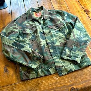 Levi’s Lightweight Camo Trucker Rare Sample Version